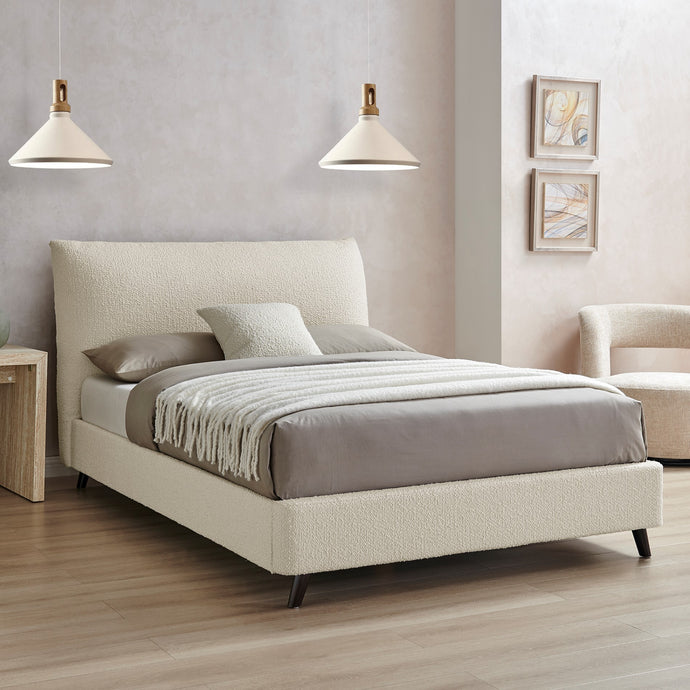Carina Pillow Bedstead in Boucle