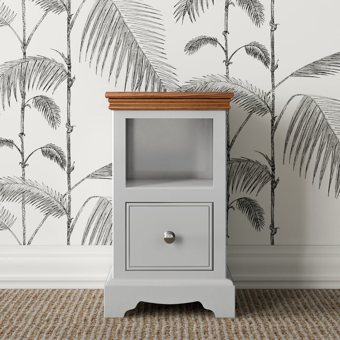 Hill & Hunter Inspiration 1 Drawer Open Shelf Bedside