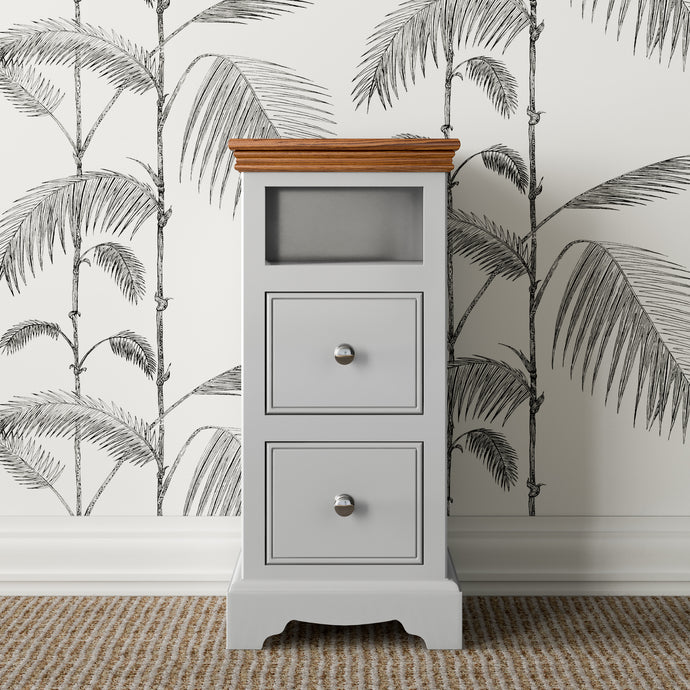 Hill & Hunter Inspiration 2 Drawer Open Shelf Bedside