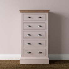 Hill & Hunter New England 5 Drawer Wellington Chest