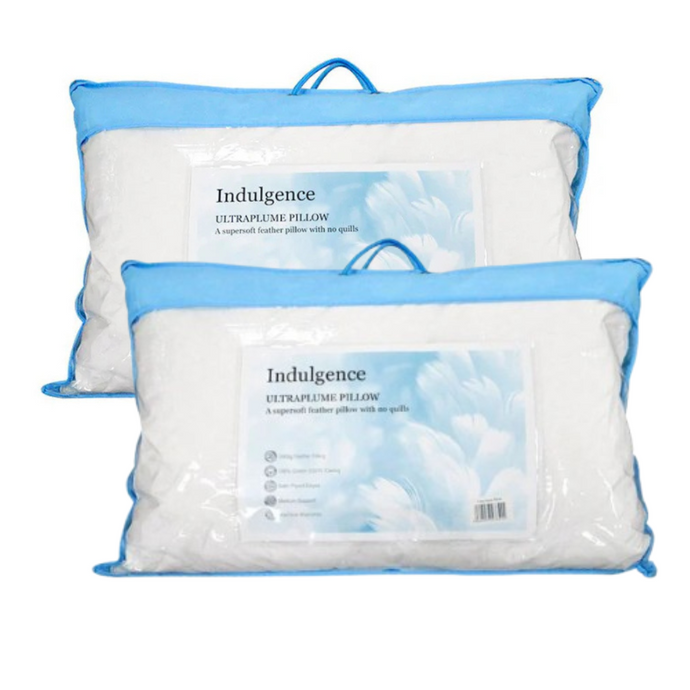 Ultraplume Duck feather & Down Pillow Pair