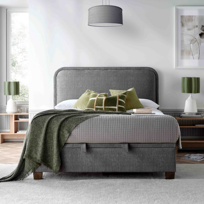 Brantford Ottoman in Vogue Grey